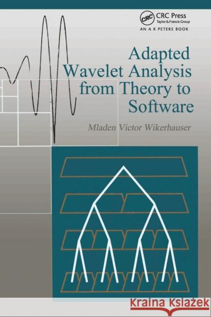 Adapted Wavelet Analysis: From Theory to Software Mladen Victor Wickerhauser   9780367448608