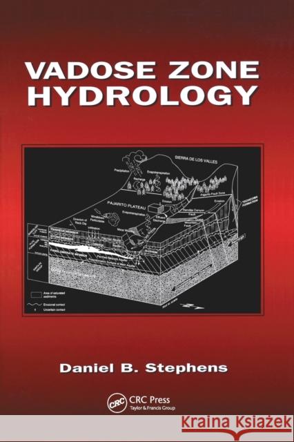 Vadose Zone Hydrology Daniel B. Stephens   9780367448783
