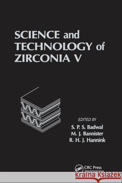 Science and Technology of Zirconia V M., Bannister   9780367449728 CRC Press