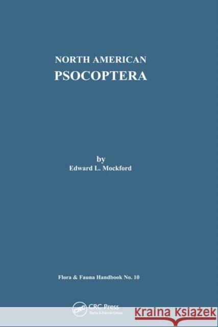 North American Psocoptera Edward L. Mockford   9780367450090 