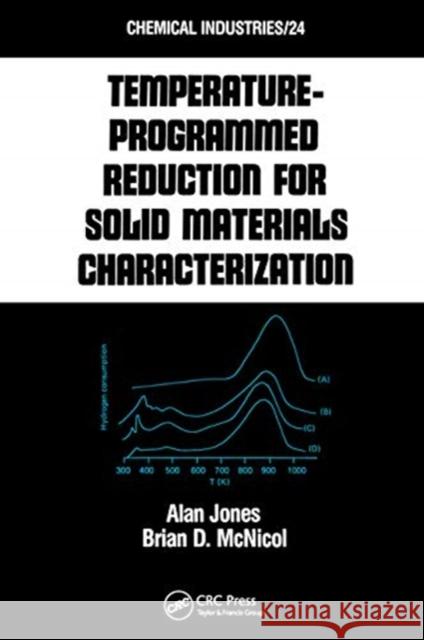 Tempature-Programmed Reduction for Solid Materials Characterization Alan Jones 9780367451592 CRC Press