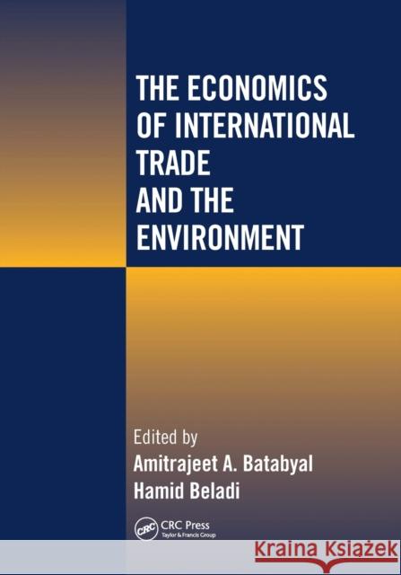 The Economics of International Trade and the Environment  9780367455361 Taylor and Francis