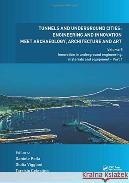 Tunnels and Underground Cities: Engineering and Innovation Meet Archaeology, Architecture and Art: Volume 5: Innovation in Underground Engineering, Ma Daniele Peila Giulia Viggiani Tarcisio Celestino 9780367468705 CRC Press