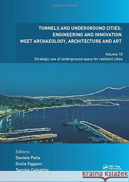 Tunnels and Underground Cities: Engineering and Innovation Meet Archaeology, Architecture and Art: Volume 10: Strategic Use of Underground Space for R Peila, Daniele 9780367468781
