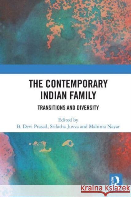 The Contemporary Indian Family  9780367523268 Taylor & Francis Ltd