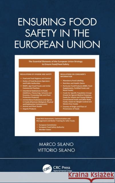 Ensuring Food Safety in the European Union Vittorio Silano Marco Silano 9780367542818 CRC Press