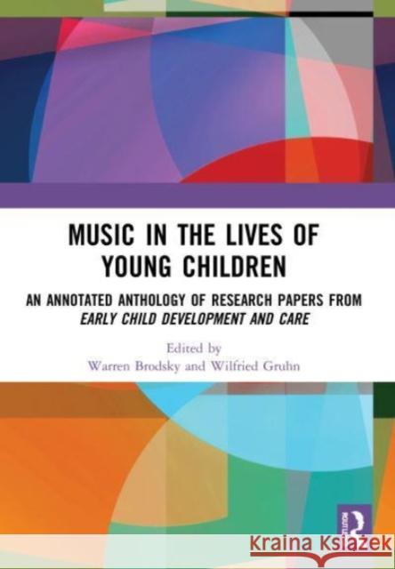 Music in the Lives of Young Children  9780367547233 Taylor & Francis Ltd