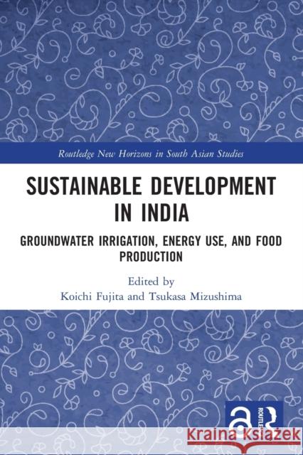 Sustainable Development in India: Groundwater Irrigation, Energy Use, and Food Production Fujita, Koichi 9780367547301
