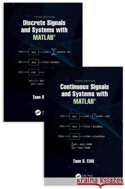 Systems and Signal Processing with MATLAB® Taan S. ElAli 9780367550523