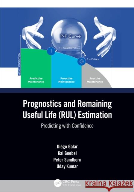 Prognostics and Remaining Useful Life (RUL) Estimation: Predicting with Confidence Galar, Diego 9780367563066 CRC Press