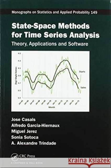 State-Space Methods for Time Series Analysis: Theory, Applications and Software Casals, Jose 9780367570583 CRC Press