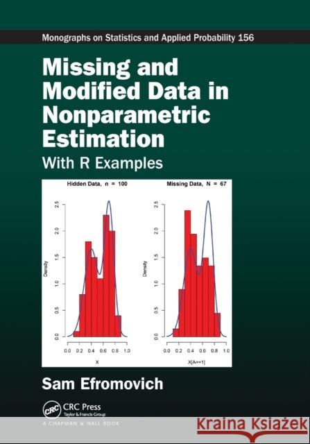 Missing and Modified Data in Nonparametric Estimation: With R Examples Sam Efromovich 9780367571986 CRC Press