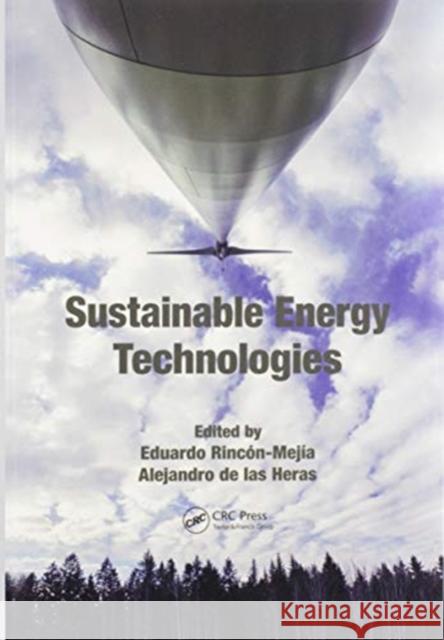 Sustainable Energy Technologies Rinc Alejandro d 9780367572679 CRC Press