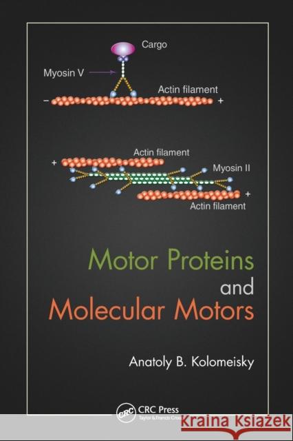 Motor Proteins and Molecular Motors Anatoly B. Kolomeisky 9780367575762 CRC Press