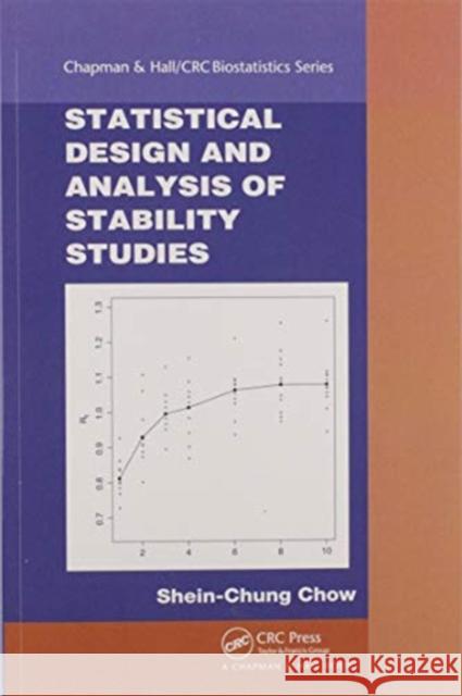 Statistical Design and Analysis of Stability Studies Shein-Chung Chow 9780367577681