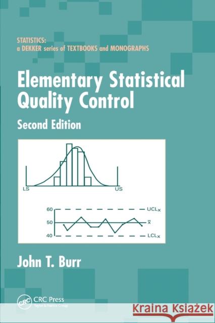 Elementary Statistical Quality Control John T. Burr 9780367578121 CRC Press