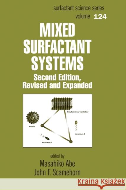 Mixed Surfactant Systems Masahiko Abe 9780367578138 CRC Press