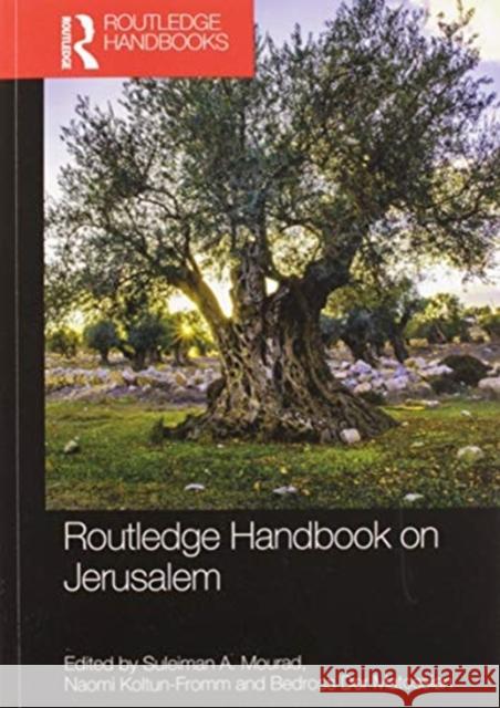 Routledge Handbook on Jerusalem Suleiman a. Mourad Naomi Koltun-Fromm Bedross De 9780367580469 Routledge