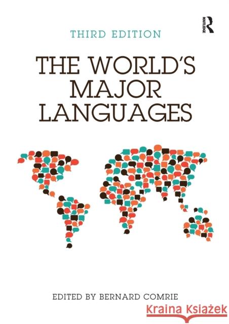 The World's Major Languages Bernard Comrie 9780367580711