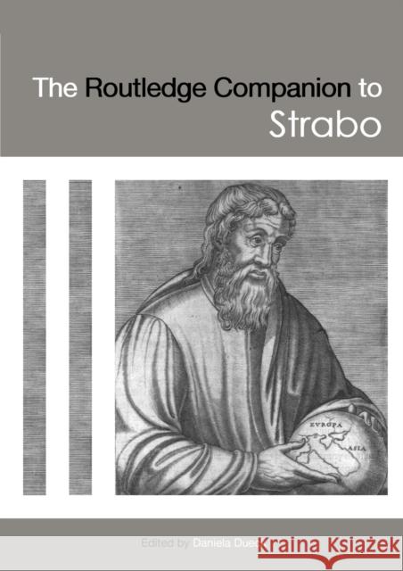 The Routledge Companion to Strabo Daniela Dueck 9780367581299 Routledge