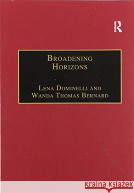 Broadening Horizons: International Exchanges in Social Work Wanda Thomas Bernard Lena Dominelli 9780367604554 Routledge