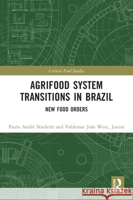 Agrifood System Transitions in Brazil: New Food Orders Paulo Andr Niederle Valdemar Jo 9780367617905