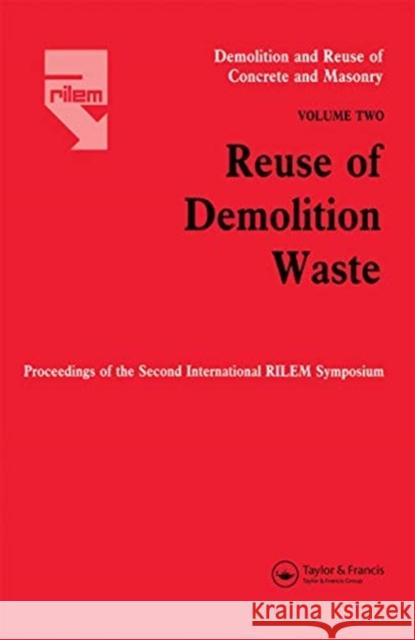 Demolition Reuse Conc Mason V2 Kasai 9780367659462 CRC Press