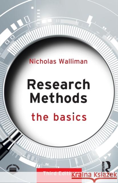 Research Methods: The Basics Nicholas Walliman 9780367694081