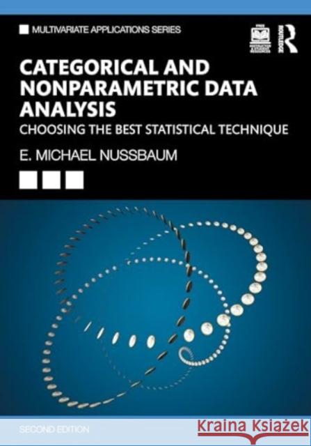 Categorical and Nonparametric Data Analysis E. Michael Nussbaum 9780367698157 Taylor & Francis Ltd