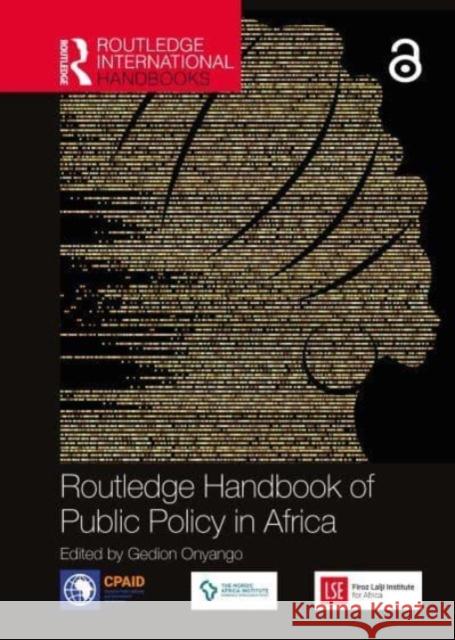 Routledge Handbook of Public Policy in Africa  9780367699208 Taylor & Francis Ltd