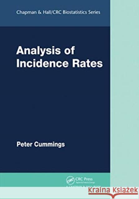 Analysis of Incidence Rates Peter Cummings 9780367730666