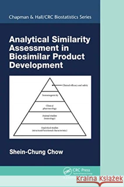 Analytical Similarity Assessment in Biosimilar Product Development Shein-Chung Chow 9780367733834 CRC Press