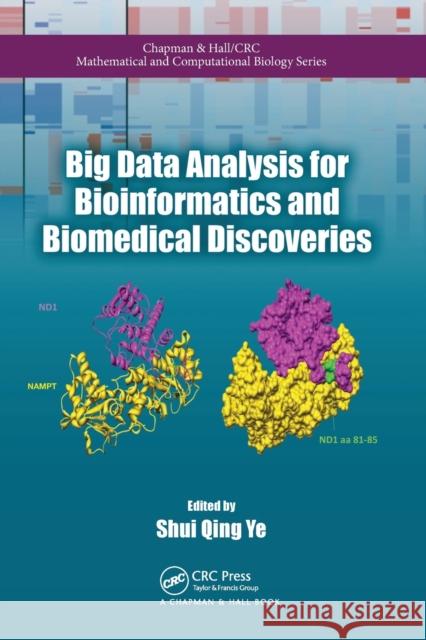 Big Data Analysis for Bioinformatics and Biomedical Discoveries Shui Qing Ye 9780367783273