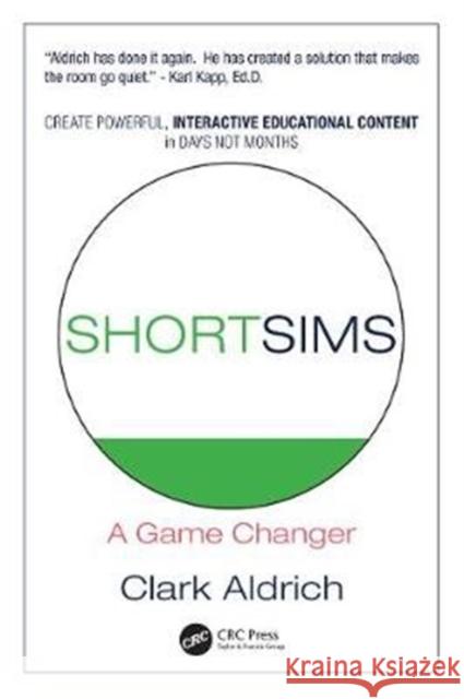 Short Sims: A Game Changer Clark Aldrich 9780367860660