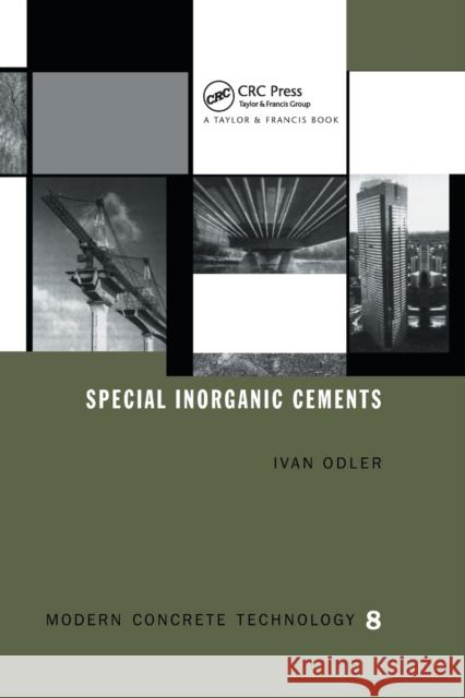 Special Inorganic Cements Ivan Odler 9780367864972