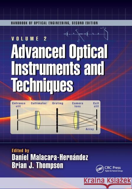 Advanced Optical Instruments and Techniques Daniel Malacar 9780367872953 CRC Press