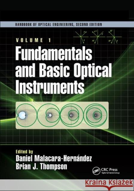 Fundamentals and Basic Optical Instruments Daniel Malacar 9780367872960 CRC Press