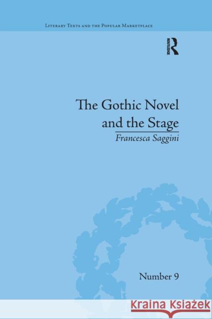 The Gothic Novel and the Stage: Romantic Appropriations Francesca Saggini 9780367875947 Routledge