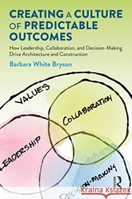 Creating a Culture of Predictable Outcomes: How Leadership, Collaboration, and Decision-Making Drive Architecture and Construction Barbara White Bryson 9780367894382 Routledge