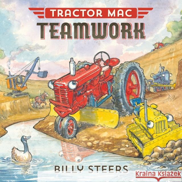 Tractor Mac Teamwork Billy Steers 9780374301132 Farrar Straus Giroux