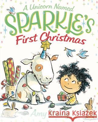 A Unicorn Named Sparkle's First Christmas Amy Young Amy Young 9780374308131 Farrar, Straus and Giroux (Byr)