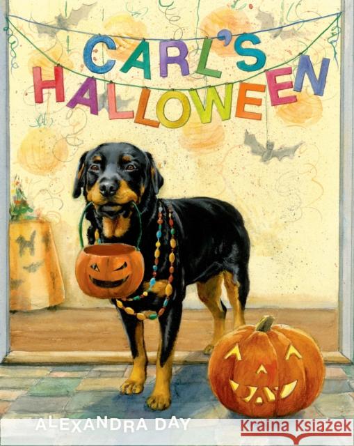 Carl's Halloween Alexandra Day Alexandra Day 9780374310820 Farrar Straus Giroux