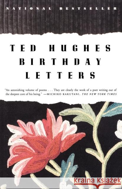 Birthday Letters Ted Hughes 9780374525811 Farrar Straus Giroux