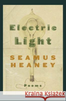 Electric Light Heaney, Seamus 9780374528416 Farrar Straus Giroux