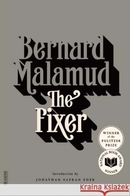 The Fixer Bernard Malamud Jonathan Safra 9780374529383