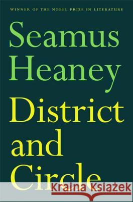 District and Circle Heaney, Seamus 9780374530815