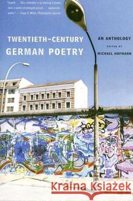 Twentieth-Century German Poetry Hofmann, Michael 9780374530938