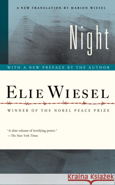 Night Wiesel, Elie 9780374534752