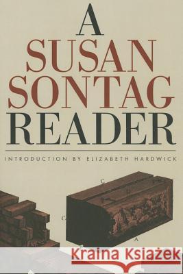 A Susan Sontag Reader Susan Sontag 9780374535476
