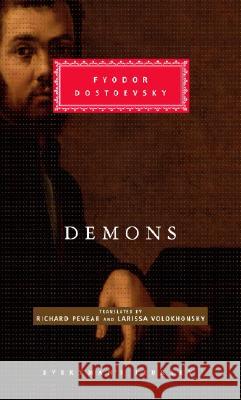 Demons: Introduction by Joseph Frank Dostoevsky, Fyodor 9780375411229 Everyman's Library
